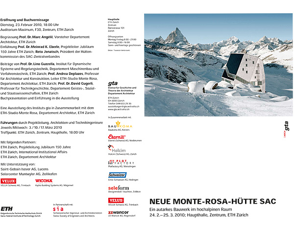 [TONATIUH | Exposition et livre cabanne Monte Rosa]
